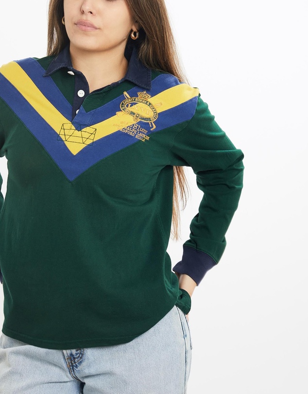 Vintage by The Real Deal - Pre Loved - Vintage 90s Polo Ralph Lauren Rugby Shirt