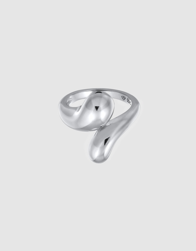 Elli Jewelry - Ring Drop Shape 925 Sterling Silver