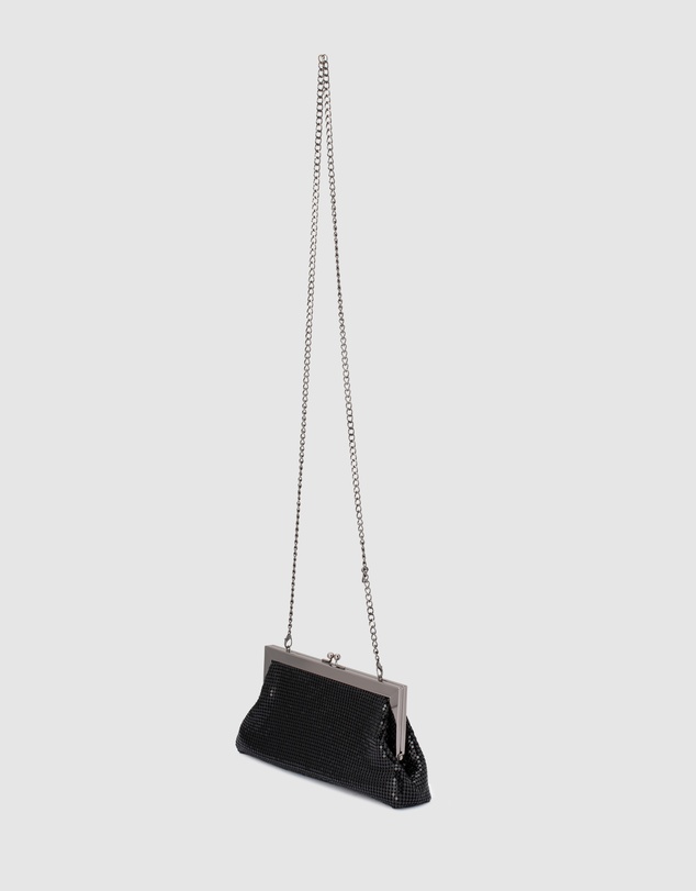Olga Berg - Zara Mesh Frame Clutch