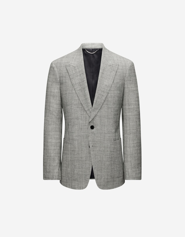 Calibre - Crossweave Suit Jacket Silver