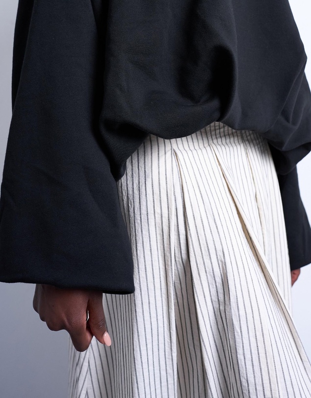 TOPSHOP - Balloon Hem Sweat
