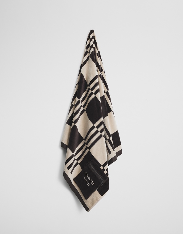Country Road - Eyre Australian Cotton Beach Towel