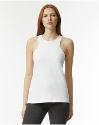 American Apparel - Women's Racerneck CVC Tank