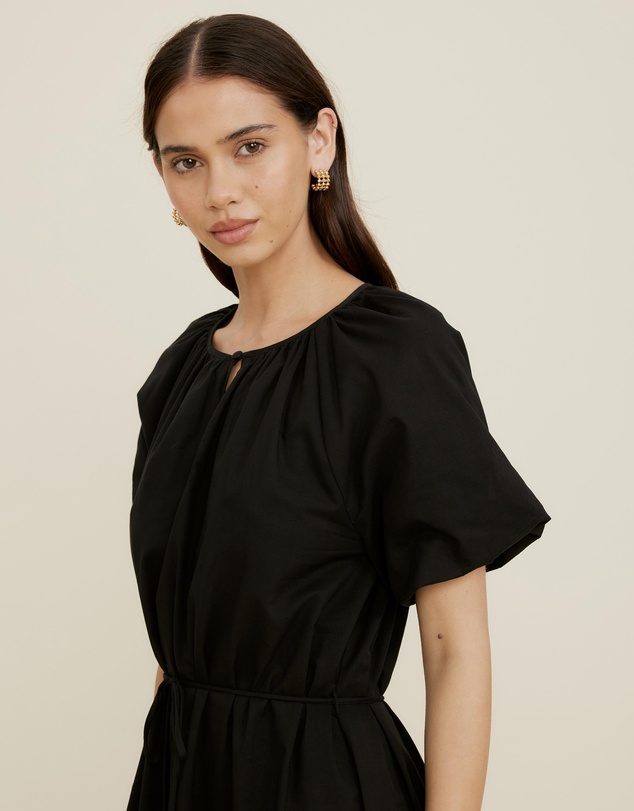 The Fated - Paisley Belted Maxi Dress