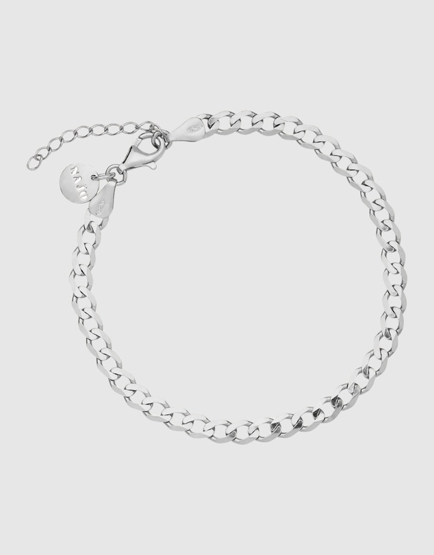 Najo - Marchioness Silver Petite Bracelet (18.5cm+ext)