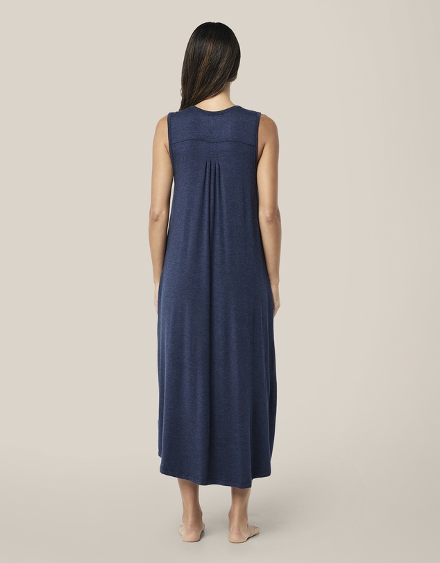Papinelle - Kate Modal Soft Pleat Front Maxi Nightie