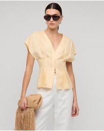 Staple the Label - Estelle Pleated Blouse