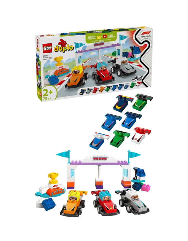LEGO - 10445 F1 Team Race Cars & Drivers