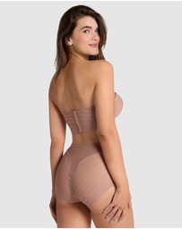 Leonisa - Lace Stripe Undetectable Seamless Shaping Brief