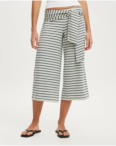 Cotton On - Honey Tie Capri Pant