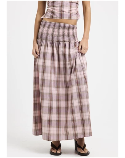 Subtitled - Nani Shirred Maxi Skirt