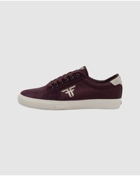 Fallen Footwear - Fallen Footwear Bomber Suede/Cotton Men Shoes Wine/Bone