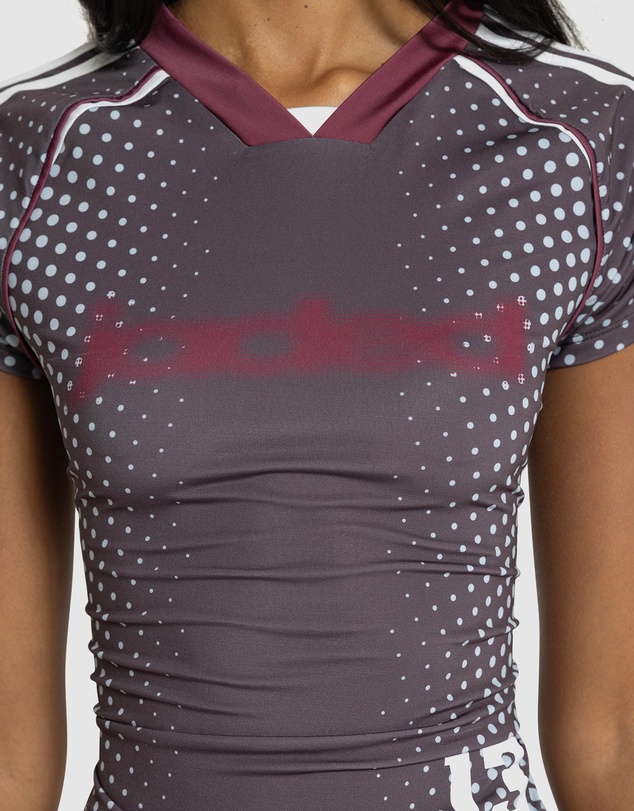 Jaded London - Illusion Print Football Baby Tee