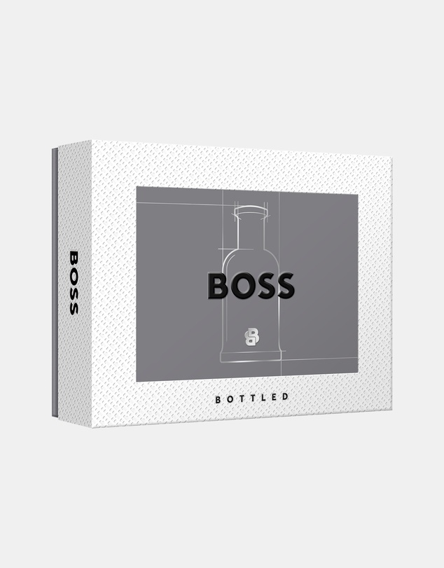 BOSS - Boss Bottled Eau De Toilette, Shower Gel, And Deodorant Stick For Men Trio Gift Set