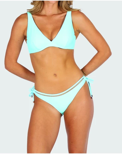 Baku Swimwear - Rococco Tie Hipster Bikini Bottom