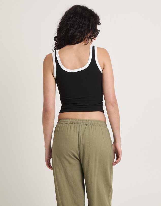 Subtitled - Contrast Tank Top