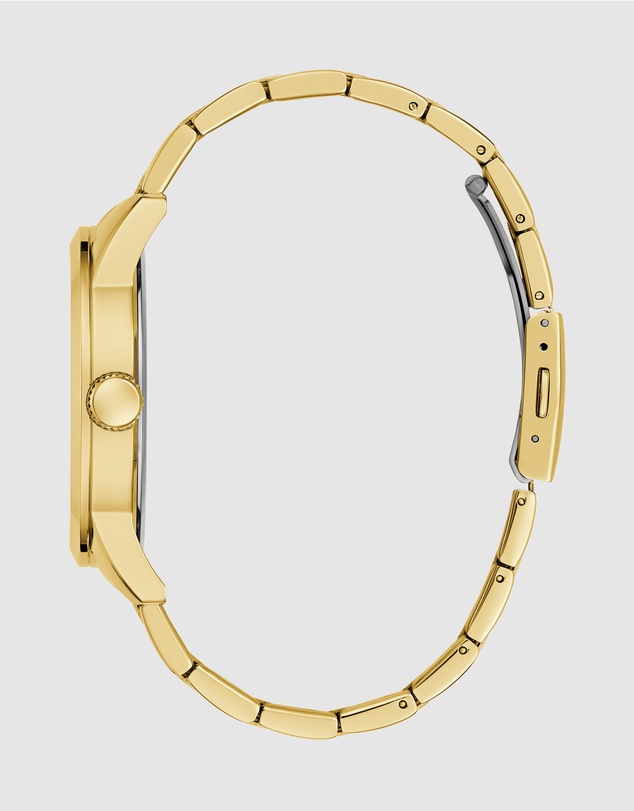 GUESS - Guess triangle 44mm Gold-Tone Analogue Men's Watch