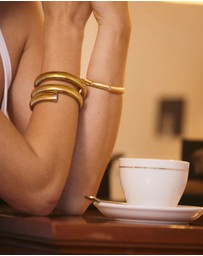 Luv Aj - The Georgia Ridged Bangle