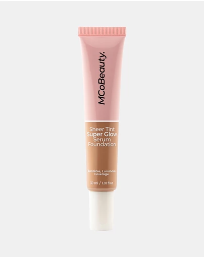 MCoBeauty - Sheer Tint Super Glow Serum Foundation - 3-4 (Light Medium)