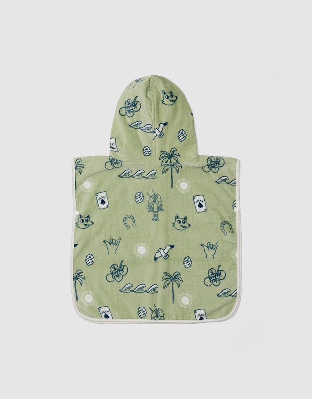 Crywolf - BABY HOODED TOWEL Lucky Days