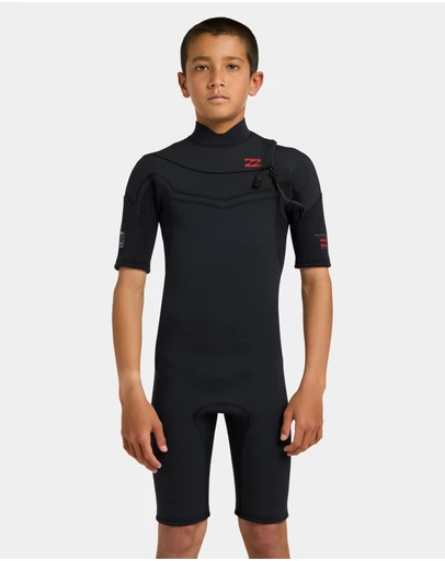 Billabong - Boys 8 to 16 2/2mm Absolute Ultra Chest Zip Springsuit