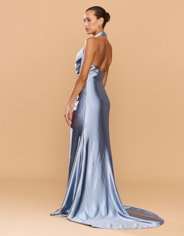 CATHERINE FERRARO - Zenia Halter Gown