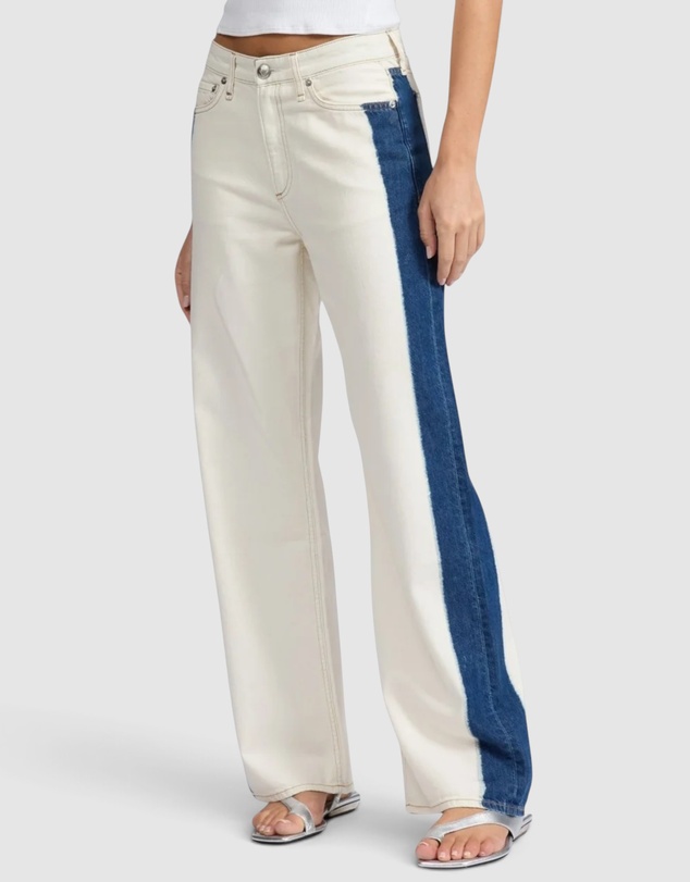 rag & bone - Featherweight Logan Wide Jeans