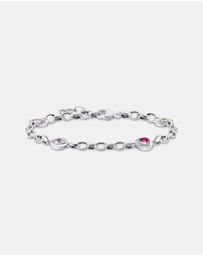THOMAS SABO - Silver Cosmic Bracelet with Round Elements and Various Stones
