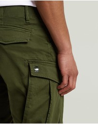 G-Star - Rovic Zip 3D Regular Tapered dk bronze green