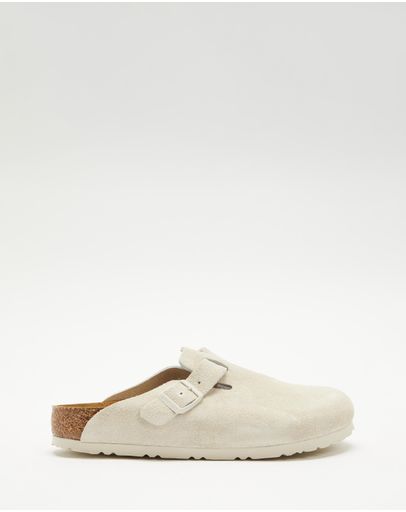 Antique White Suede