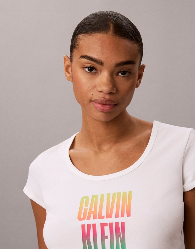 Calvin Klein Jeans - Pride Slim Scoopneck Tee