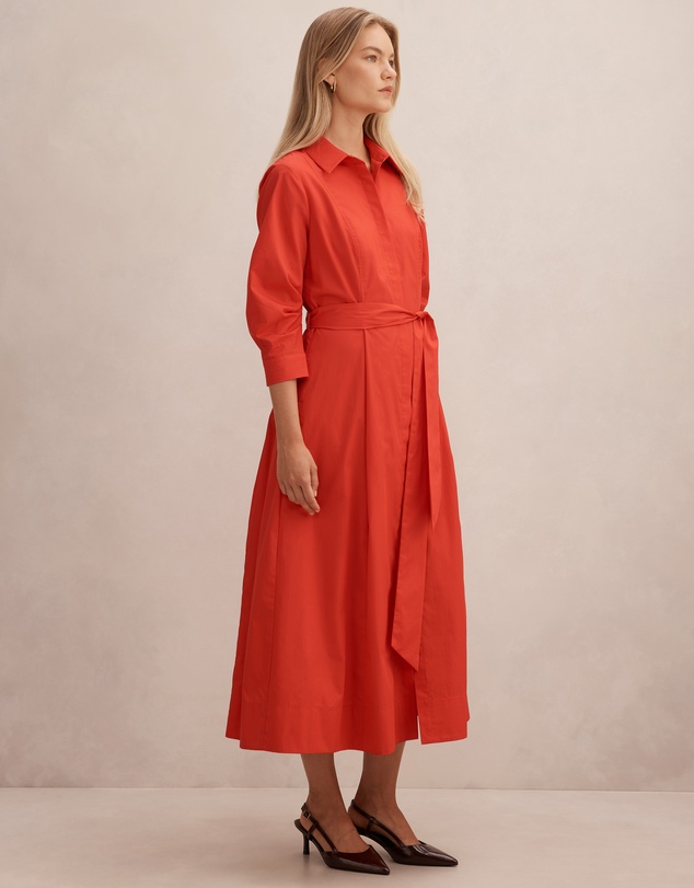 Forever New - Sally Cotton Shirt Midi Dress