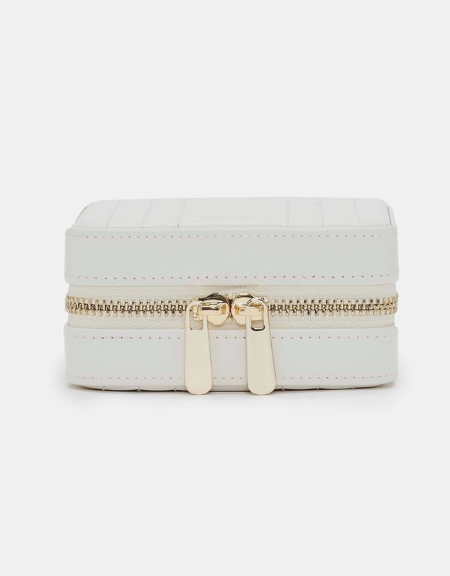 Wolf - Wolf Maria Small Zip Case White