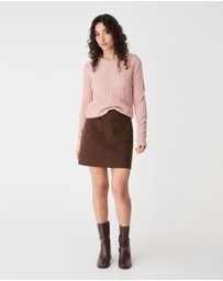 Forcast - Andie Cable Knit Jumper