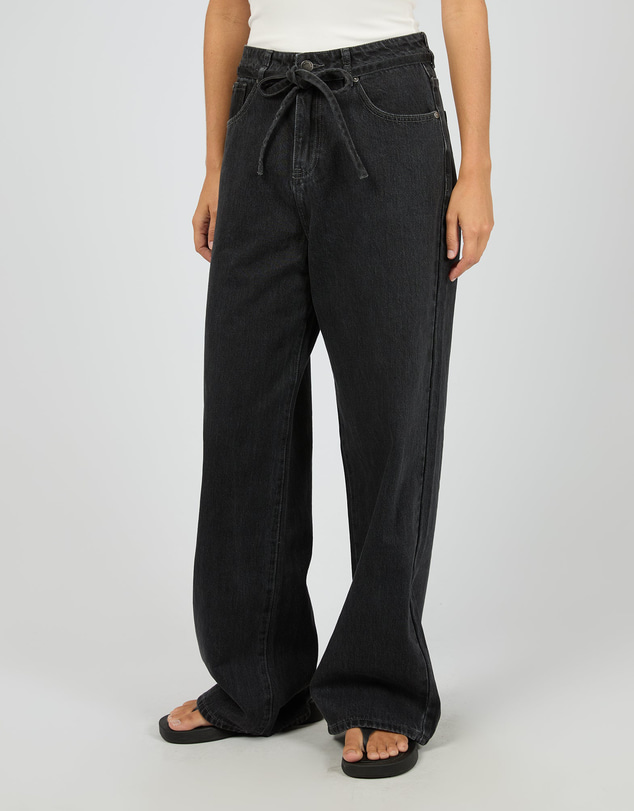 All About Eve - Gia High Rise Baggy Coal
