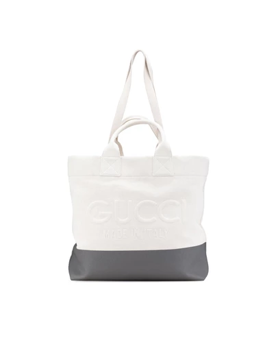 Pre-Loved by Azura Reborn - Pre-Loved gucci Gucci Tote Bag Embossed Logo