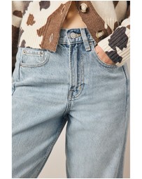 NEXT - 100% Cotton Arched Barrel Jeans