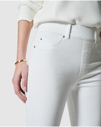 Spanx - Denim Flare Jeans - White