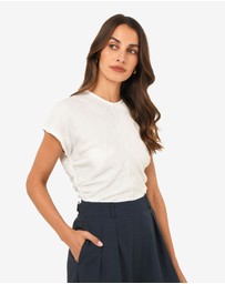 Forcast - Pricilla Draped Top