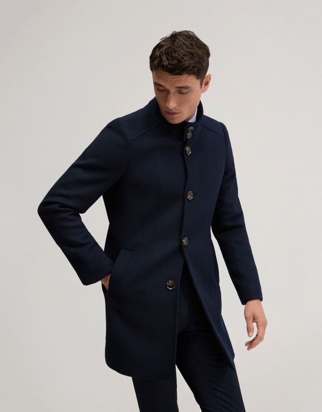 Oxford - Dunbar Wool Rich Overcoat