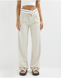 Dazie - Scarlett Relaxed Fit Tailored Pants