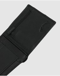 Billabong - Mens Dimension 2 In 1 Leather Wallet