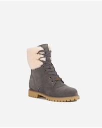Ozwear Connection Uggs - Ugg Liliana Shearling Zip Boots