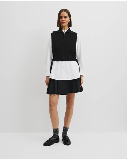 Country Road - Rib Knit Tabbard