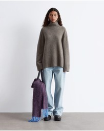 & Other Stories - Oversized Turtleneck Wool Jumper