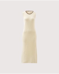 Ceres Life - Olive Knit Midi Dress