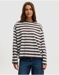 Cotton On - Boxy LS Top