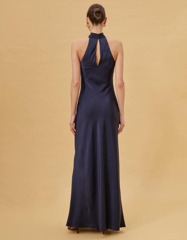 CHANCERY - Juno Twist Halter Maxi Dress