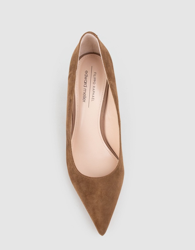 Edward Meller - BRYNLEY85 Block Heel Pointed Pump