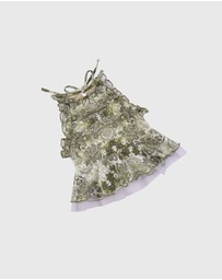 Aqua Blu Kids - Tapestry Halter Neck Bikini Set - Kids
